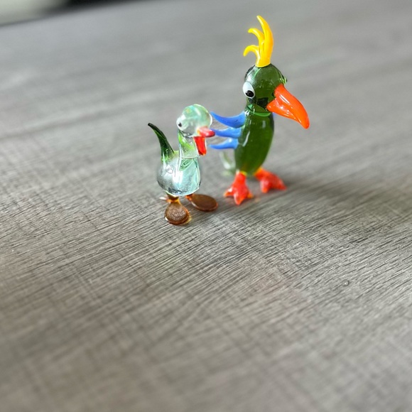 Hand Blown Glass Figures - Picture 1 of 4